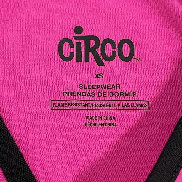 Circo Little Girl’s Size XS Pink Science Genius Graphic Short Sleeve Pajama Top - Picture 4 of 6